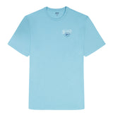 SALTWATER S/S GRAPHIC TEE - MILKY BLUE