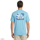 SALTWATER S/S GRAPHIC TEE - MILKY BLUE