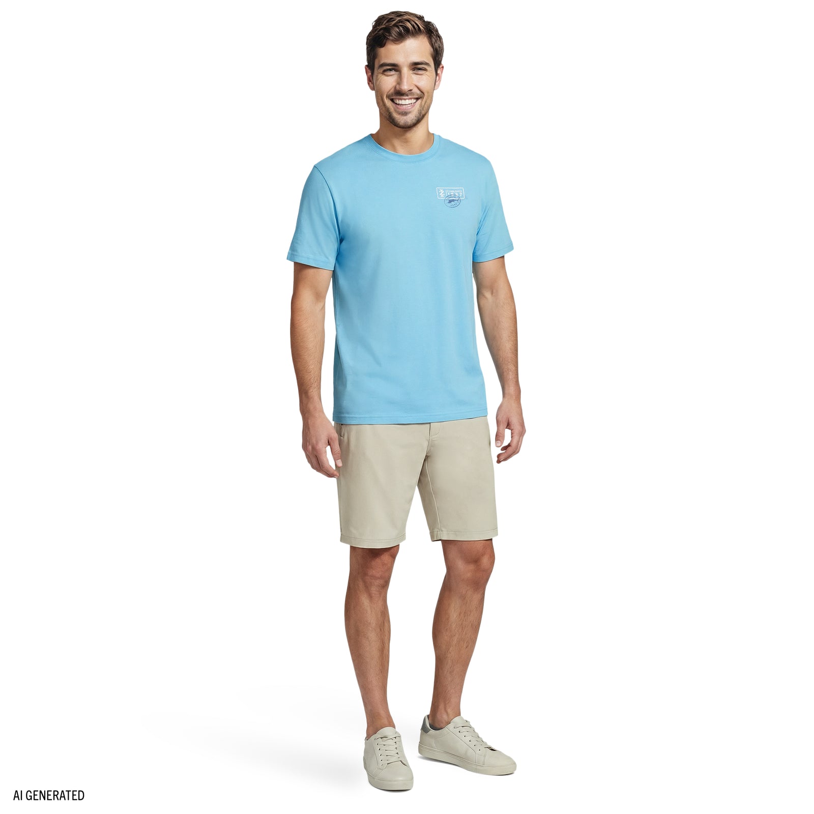 SALTWATER S/S GRAPHIC TEE - MILKY BLUE – IZOD