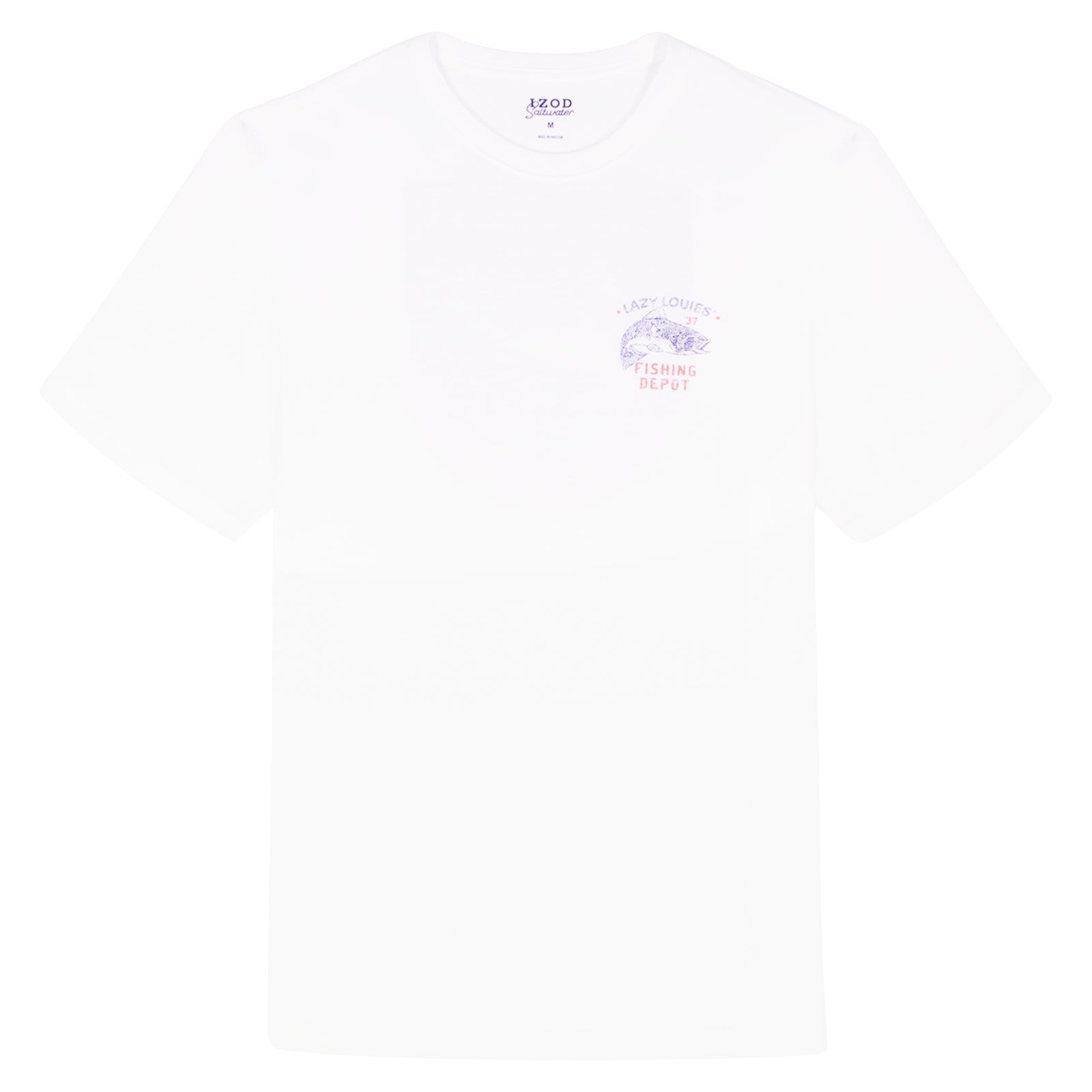 Saltwater S/S Graphic Tee - Bright White – IZOD