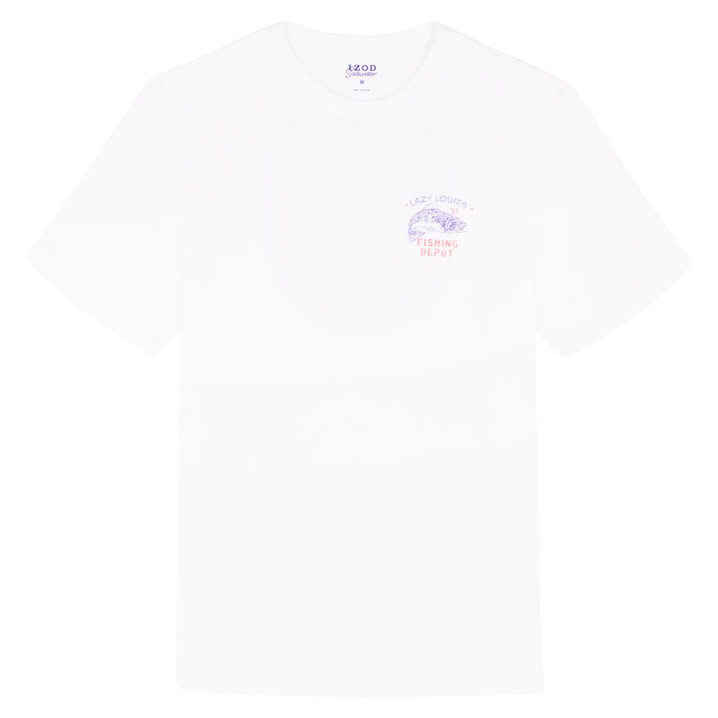 Saltwater S/S Graphic Tee - Bright White – IZOD