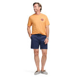 SALTWATER S/S GRAPHIC TEE - PEACH COBBLER
