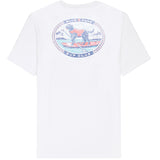 SALTWATER S/S GRAPHIC TEE - BRIGHT WHITE