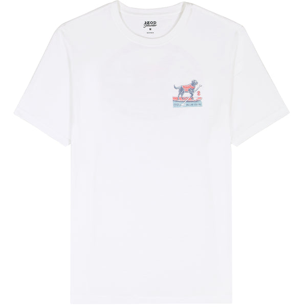 Saltwater S/S Graphic Tee - Bright White – IZOD