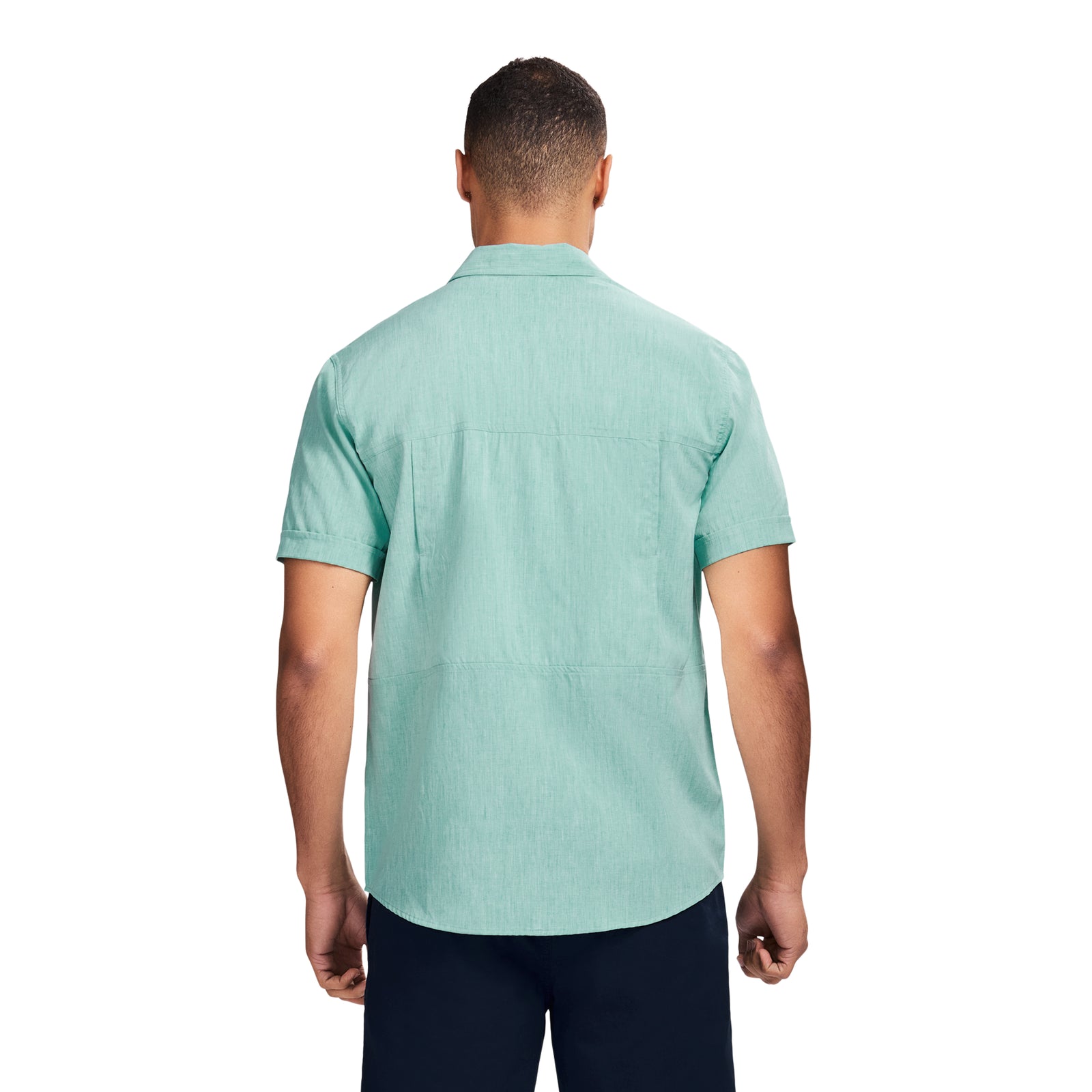 balloon zip shirt ミントグリーン SUNSHIELD PERFORMANCE S/S BUTTON-DOWN SHIRT - AGATE GREEN – IZOD