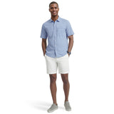 SUNSHIELD PERFORMANCE S/S BUTTON-DOWN SHIRT - CHAMBRAY BLUE