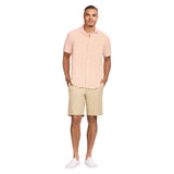 SUNSHIELD PERFORMANCE S/S BUTTON-DOWN SHIRT - CANTALOUPE