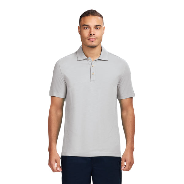 DOCKSIDE S/S SLUB POLO - HARBOR MIST – IZOD