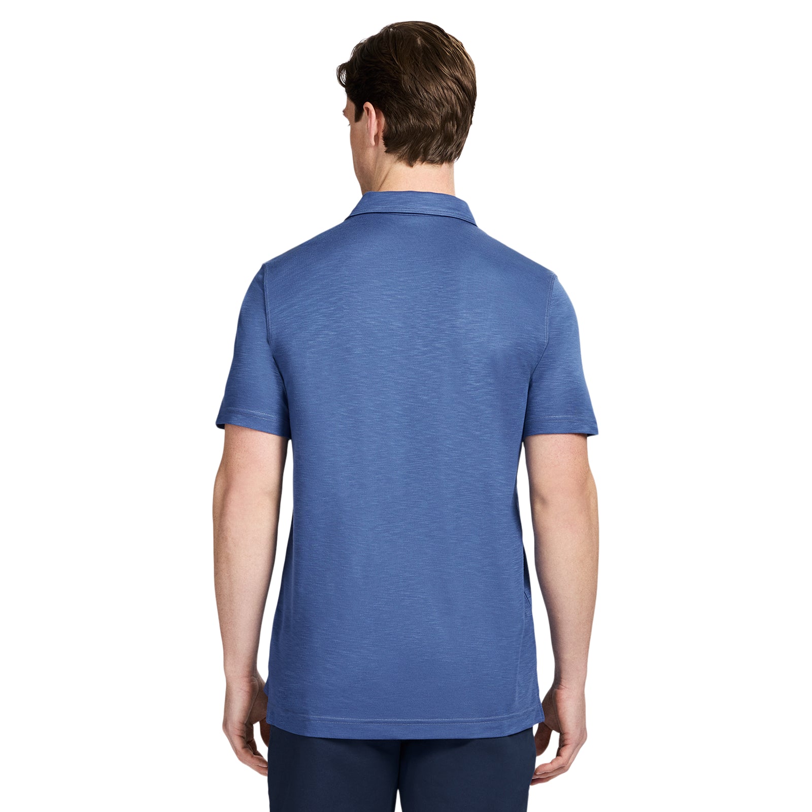 DOCKSIDE S/S SLUB POLO - TRUE NAVY – IZOD