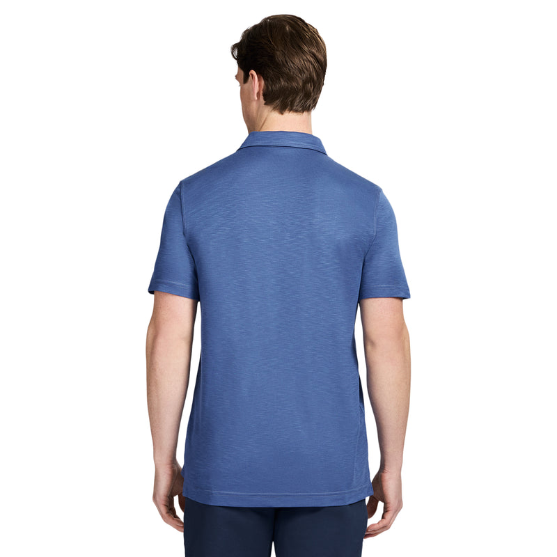 DOCKSIDE S/S SLUB POLO - TRUE NAVY – IZOD
