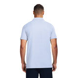 DOCKSIDE S/S SLUB POLO - CHAMBRAY BLUE