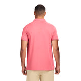 DOCKSIDE S/S SLUB POLO - HOLLY BERRY