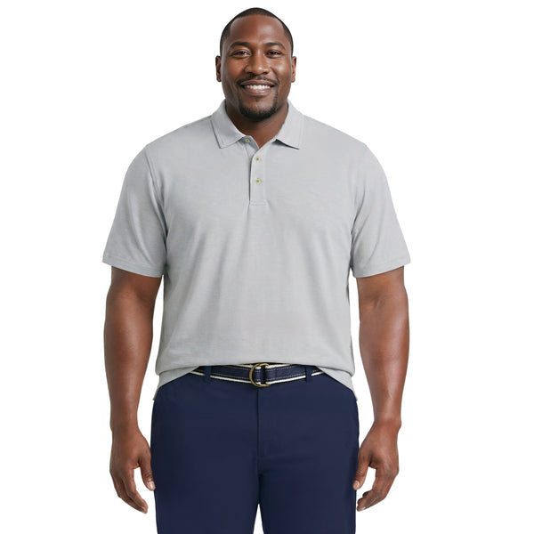 Big & Tall Dockside Slub S/S Polo - Harbor Mist – IZOD