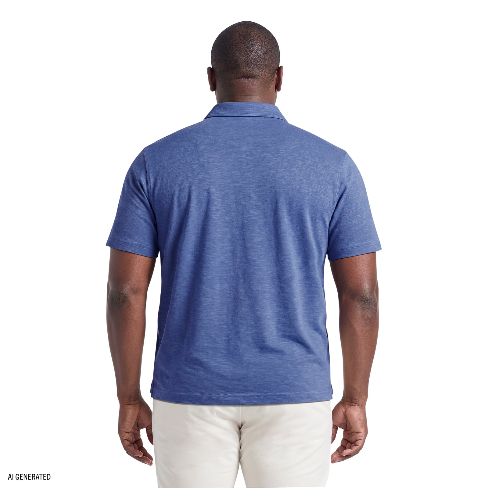 BIG & TALL DOCKSIDE SLUB S/S POLO - TRUE NAVY – IZOD