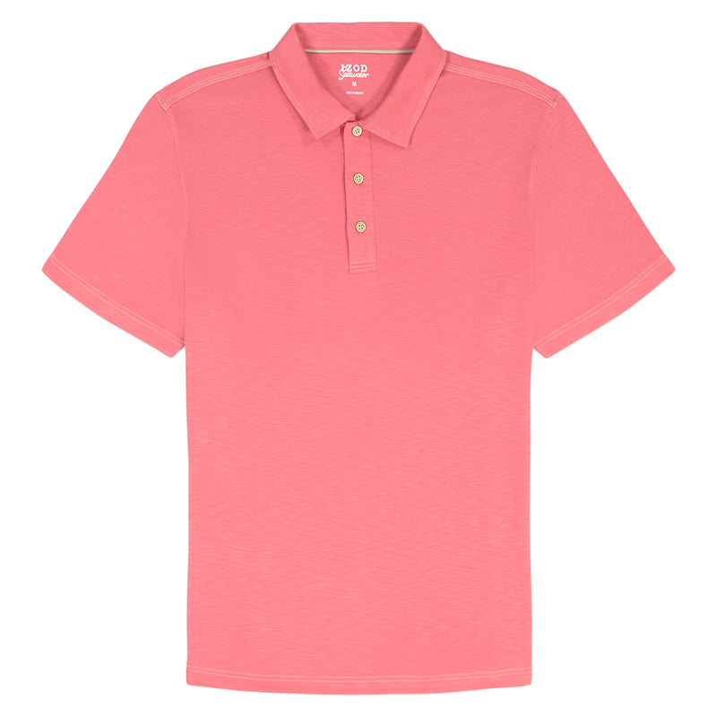3.5万deuxieme classe⭐︎25SS SOIE POLOSHIRT BIG & TALL DOCKSIDE SLUB S/S POLO - HOLLY BERRY – IZOD