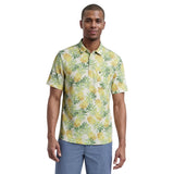 SUNSHIELD PERFORMANCE S/S PRINTED POLO - LEMON DROP