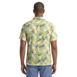 SUNSHIELD PERFORMANCE S/S PRINTED POLO - LEMON DROP