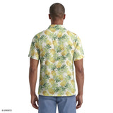SUNSHIELD PERFORMANCE S/S PRINTED POLO - LEMON DROP