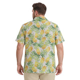 BIG & TALL SUNSHIELD PERFORMANCE S/S PRINTED POLO - LEMON DROP