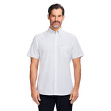 BREEZE S/S PRINTED BUTTON-DOWN SHIRT - BRIGHT WHITE