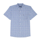 BREEZE S/S PRINTED BUTTON-DOWN SHIRT - REGATTA