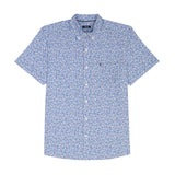 BREEZE S/S PRINTED BUTTON-DOWN SHIRT - REGATTA