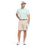 GOLF SWINGFLEX ELITE MESH S/S POLO - SURF SPRAY