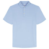 GOLF SWINGFLEX ELITE MESH POLO - PLACID BLUE