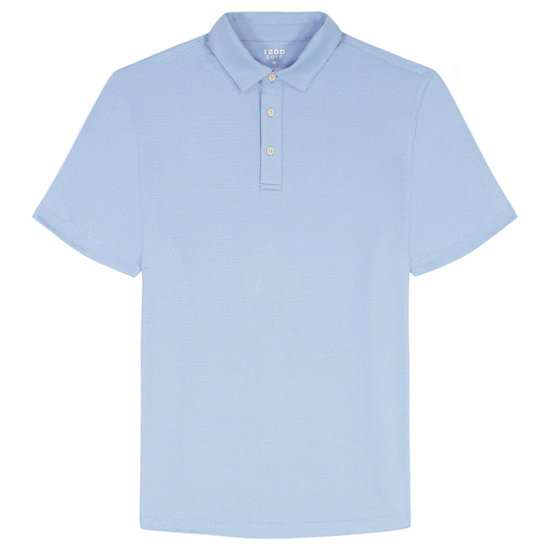 GOLF SWINGFLEX ELITE MESH POLO - PLACID BLUE – IZOD