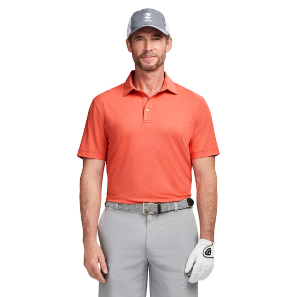 GOLF SWINGFLEX ELITE MESH POLO - ROSE OF SHARON – IZOD