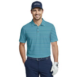 GOLF SWINGFLEX ELITE PRINTED POLO - TEAL