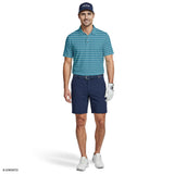 GOLF SWINGFLEX ELITE PRINTED POLO - TEAL