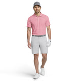 GOLF SWINGFLEX ELITE S/S PRINTED POLO - PINK LEMONADE