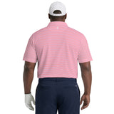 BIG & TALL GOLF SWINGFLEX ELITE S/S PRINTED POLO - PINK LEMONADE