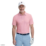 GOLF SWINGFLEX ELITE PRINTED POLO - PINK LEMONADE