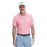 GOLF SWINGFLEX ELITE S/S PRINTED POLO - PINK LEMONADE