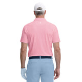 GOLF SWINGFLEX ELITE S/S PRINTED POLO - PINK LEMONADE