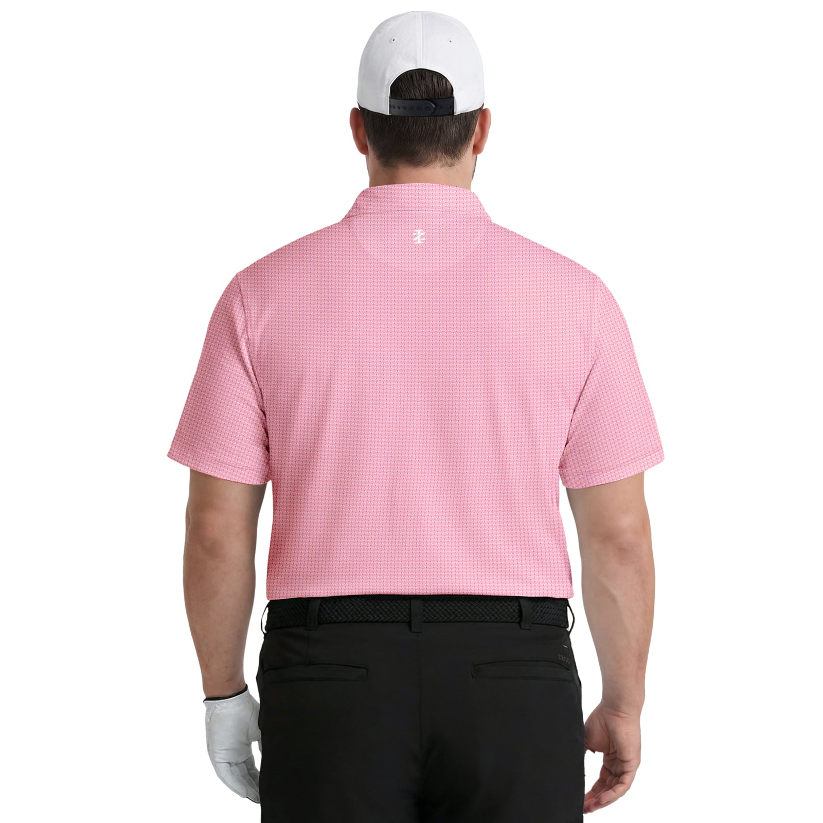 BIG & TALL GOLF SWINGFLEX ELITE PRINTED POLO - PINK LEMONADE – IZOD