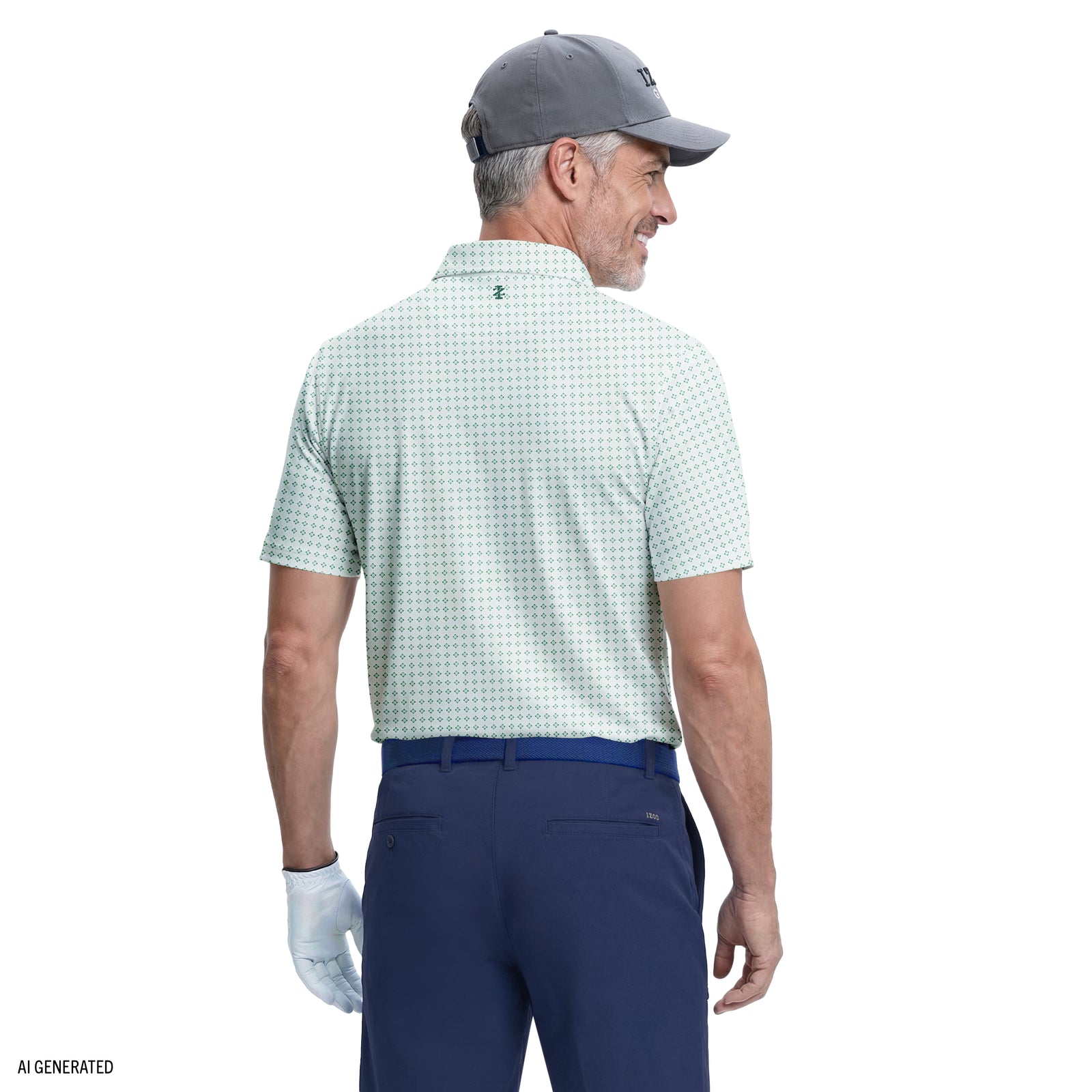 Golf Swingflex Elite Printed Polo - White – IZOD