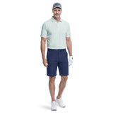 GOLF SWINGFLEX ELITE S/S PRINTED POLO - WHITE