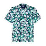GOLF SWINGFLEX ELITE PRINTED POLO - FIR