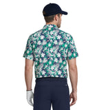 GOLF SWINGFLEX ELITE PRINTED POLO - FIR