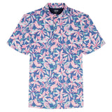GOLF SWINGFLEX ELITE PRINTED POLO - BRIGHT COBALT