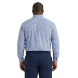 BIG & TALL PERFORMANCE COMFORT L/S BUTTON-DOWN SHIRT - REGATTA