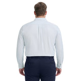 BIG & TALL LUXURY SPORT L/S BUTTON-DOWN SHIRT - WASABI