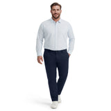 BIG & TALL LUXURY SPORT L/S BUTTON-DOWN SHIRT - WASABI