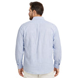 BIG & TALL LUXURY SPORT L/S BUTTON-DOWN SHIRT - REGATTA