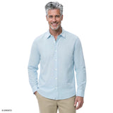 LUXURY SPORT L/S BUTTON-DOWN SHIRT - MILKY BLUE