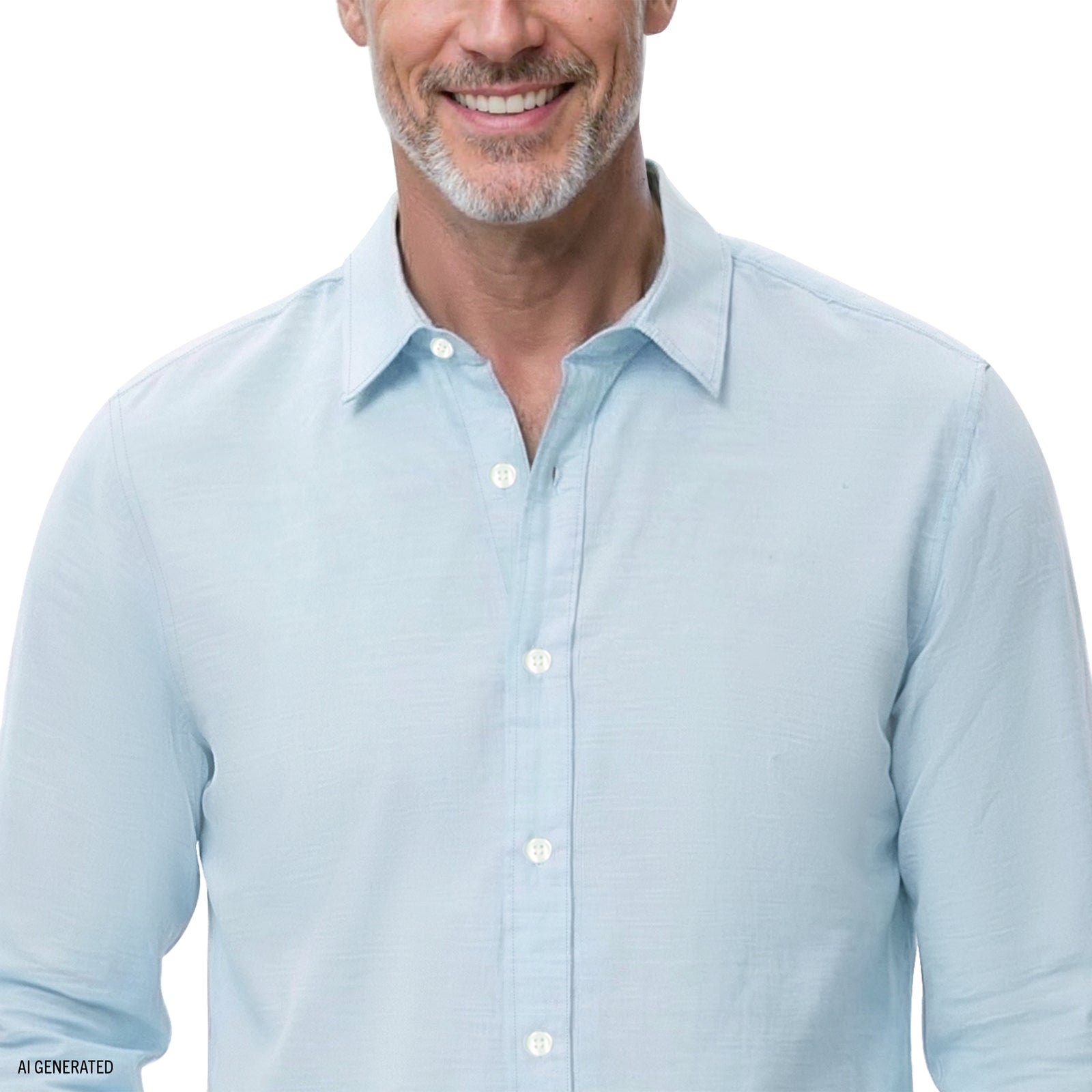LUXURY SPORT L/S BUTTON-DOWN SHIRT - MILKY BLUE – IZOD
