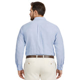 BIG & TALL LUXURY SPORT L/S BUTTON-DOWN SHIRT - REGATTA